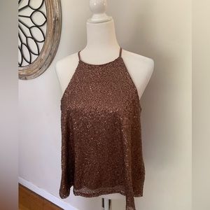 Taylor. & Sage Sequin Tank